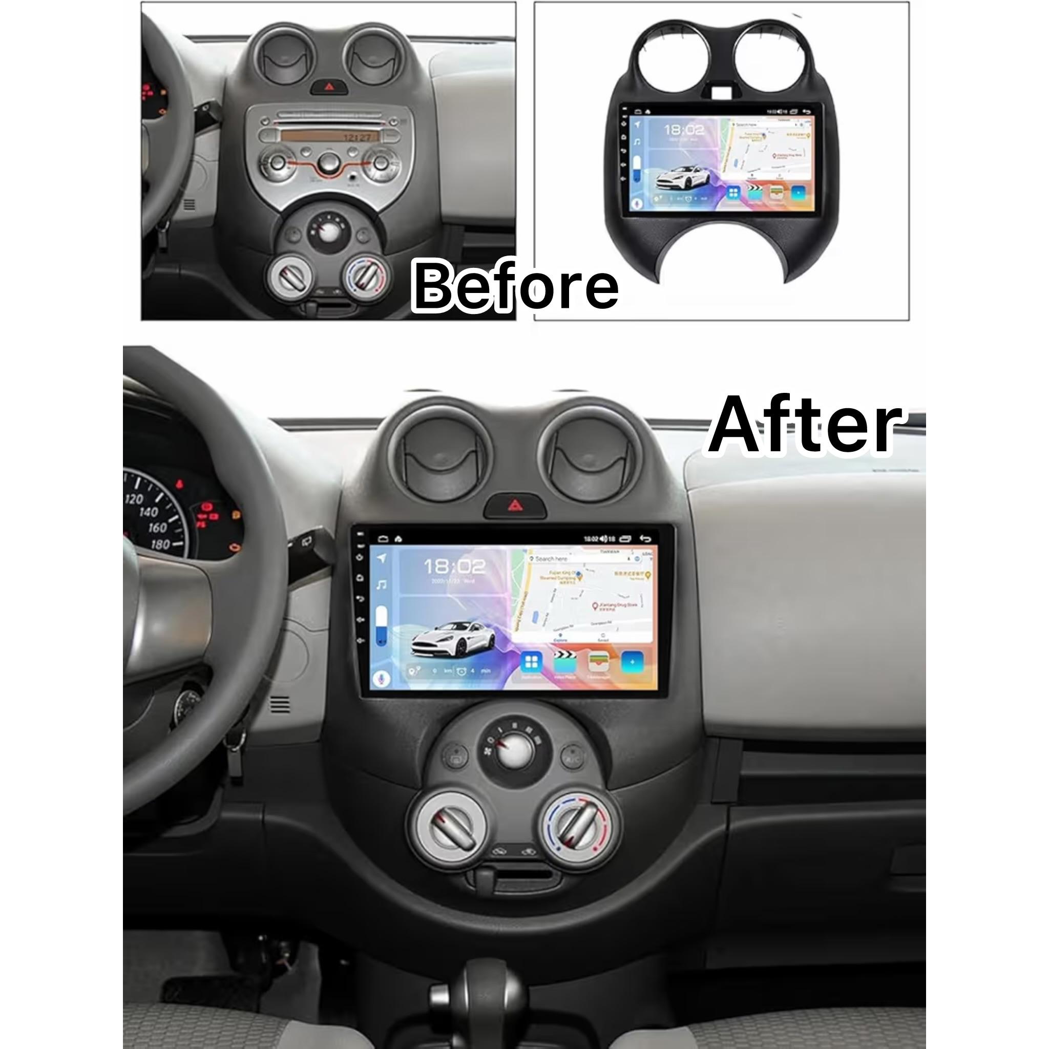 Android Car Stereo for Nissan Sunny/March/Micra 2010-2013 9 Inch IPS.QLED Touch Screen with AHD Camera Included - Image 3