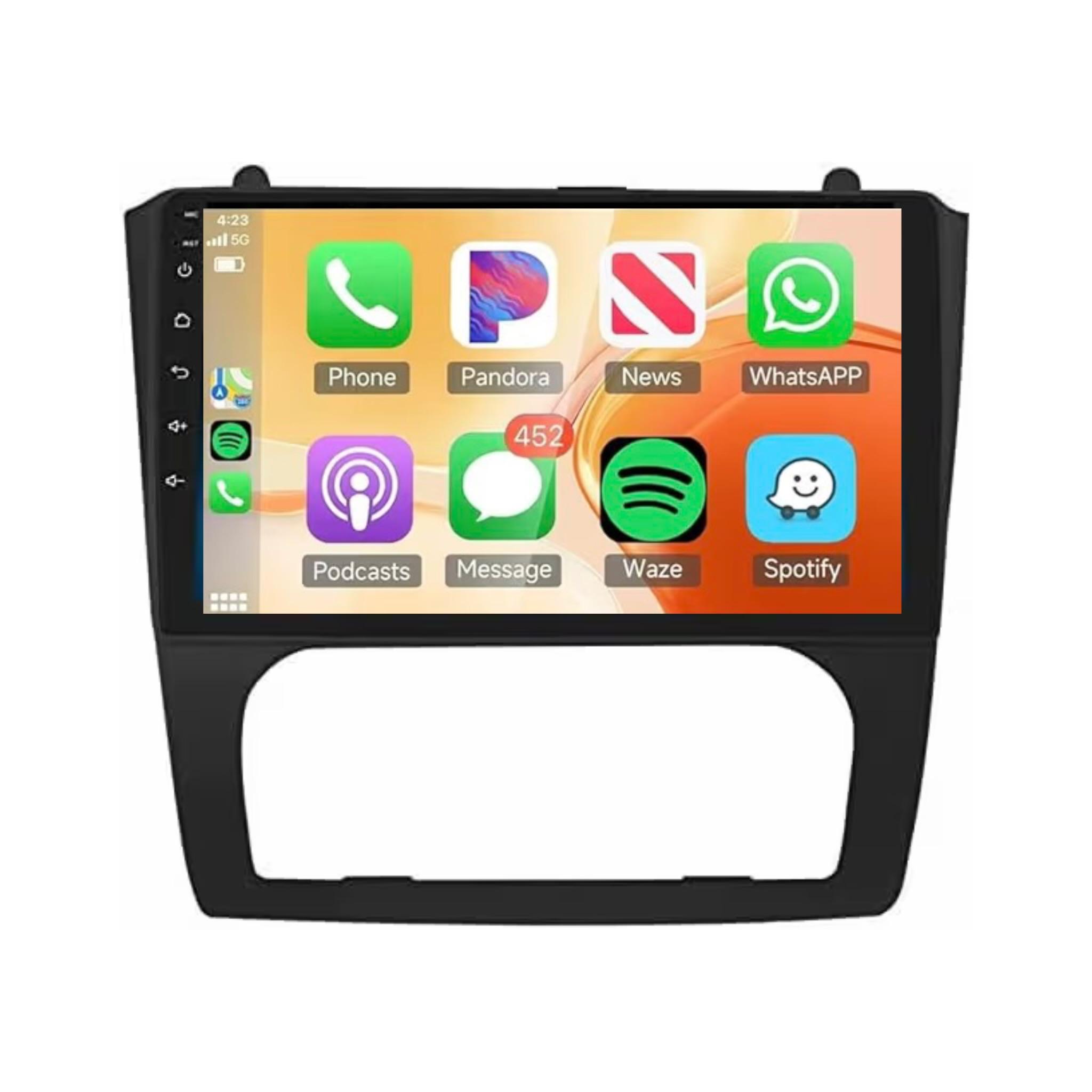 Android Car Stereo for Nissan Altima 2008-2012 9 Inch IPS.QLED Touch Screen with AHD Camera Included