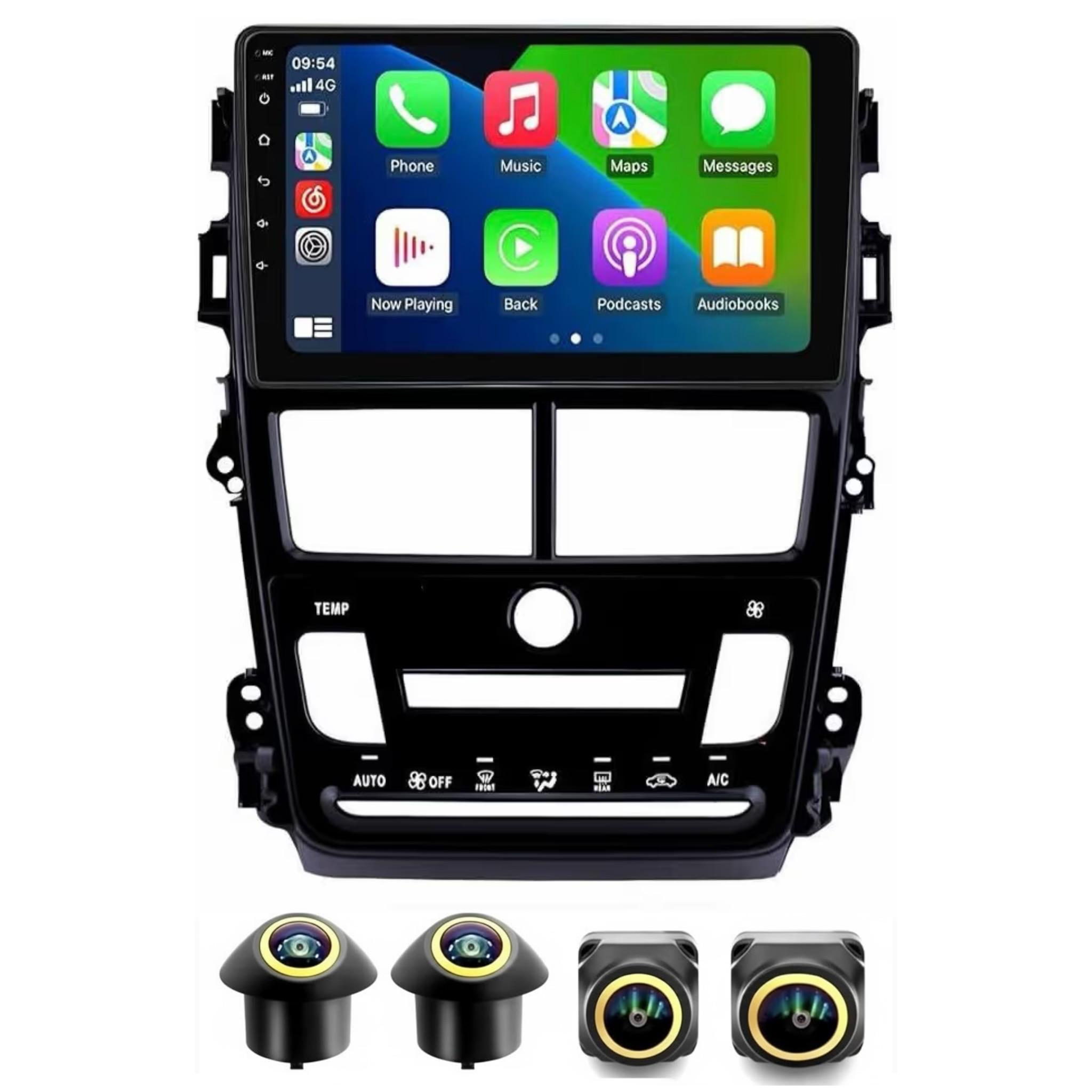 Android Car Stereo for Toyota Yaris 2018-2022 9 Inch IPS.QLED Touch Screen with AHD Camera Included - Image 2