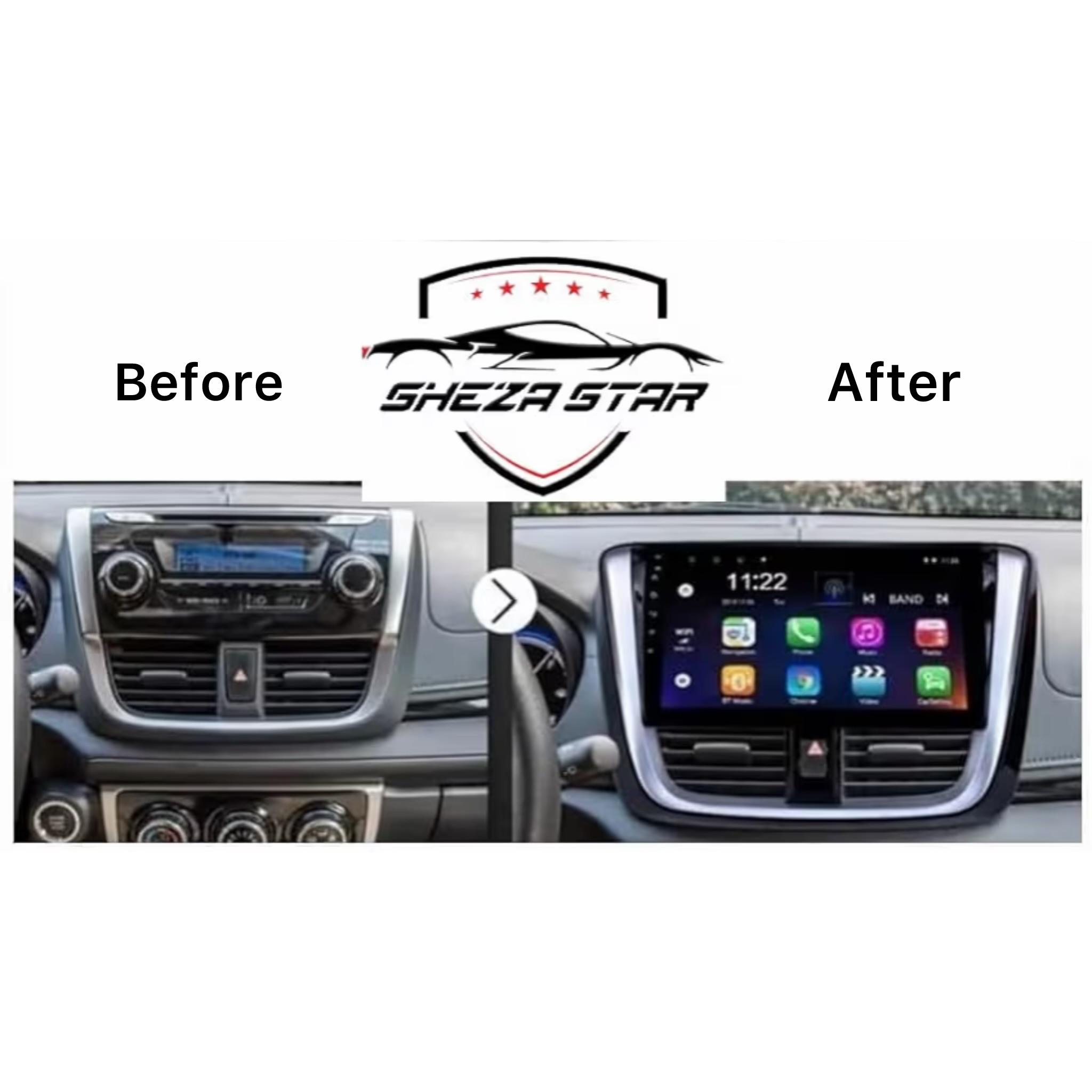 Android Car Stereo for Toyota Yaris/Vios 2016 2017 10 Inch IPS.QLED Touch Screen with AHD Camera Included - Image 3