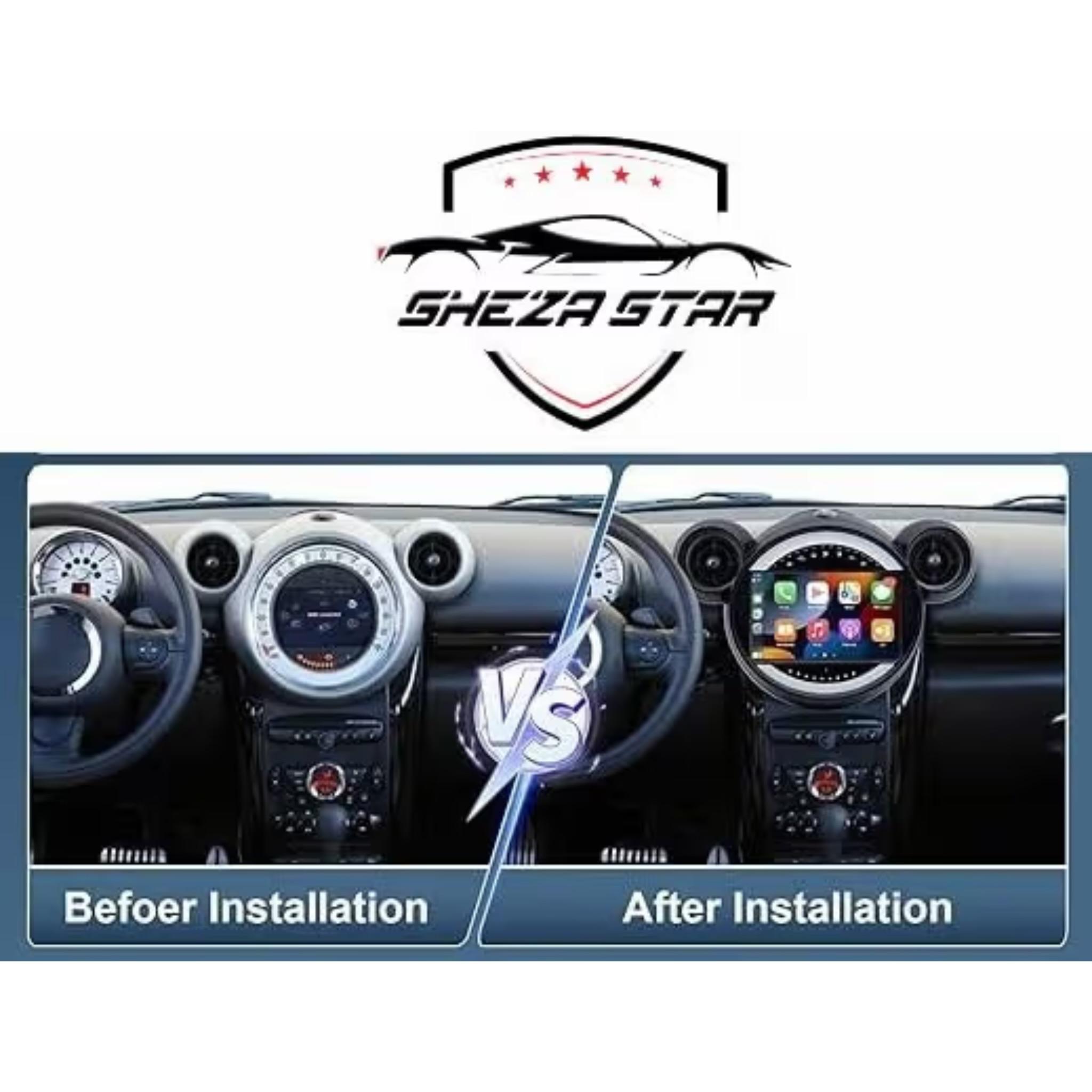 Android Car Stereo for Mini Cooper 2011-2016 9 Inch IPS.QLED Touch Screen with AHD Camera Included - Image 3