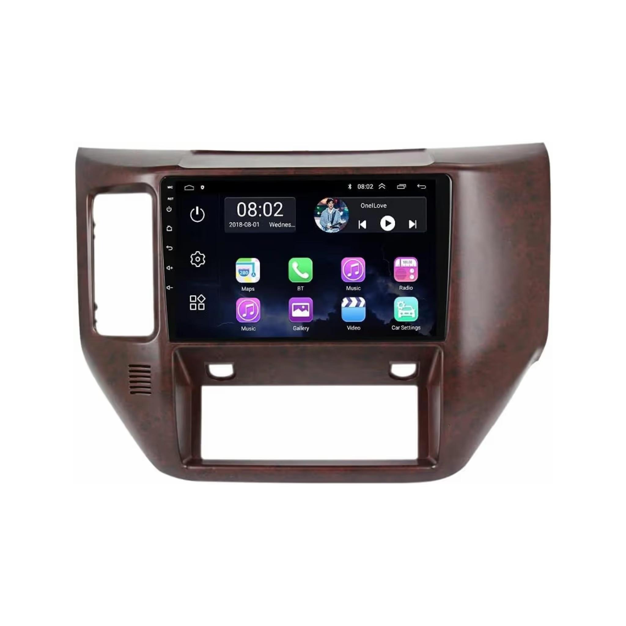Android Car Stereo for Nissan Patrol VTC Nissan Super Safari 2004-2021 9 Inch IPS.QLED Touch Screen with AHD Camera Included