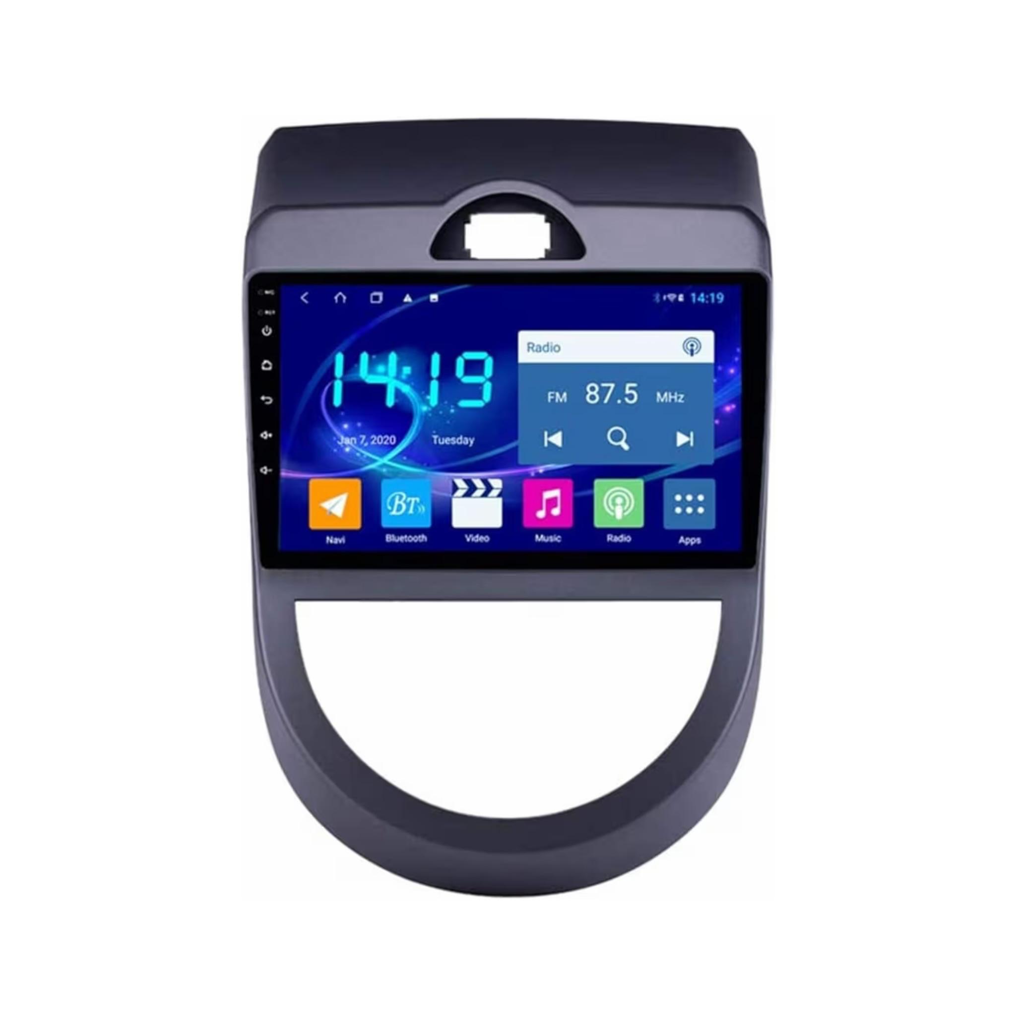 Android Car Stereo for Kia Soul 2010-2013 9 Inch IPS.QLED Touch Screen with AHD Camera Included