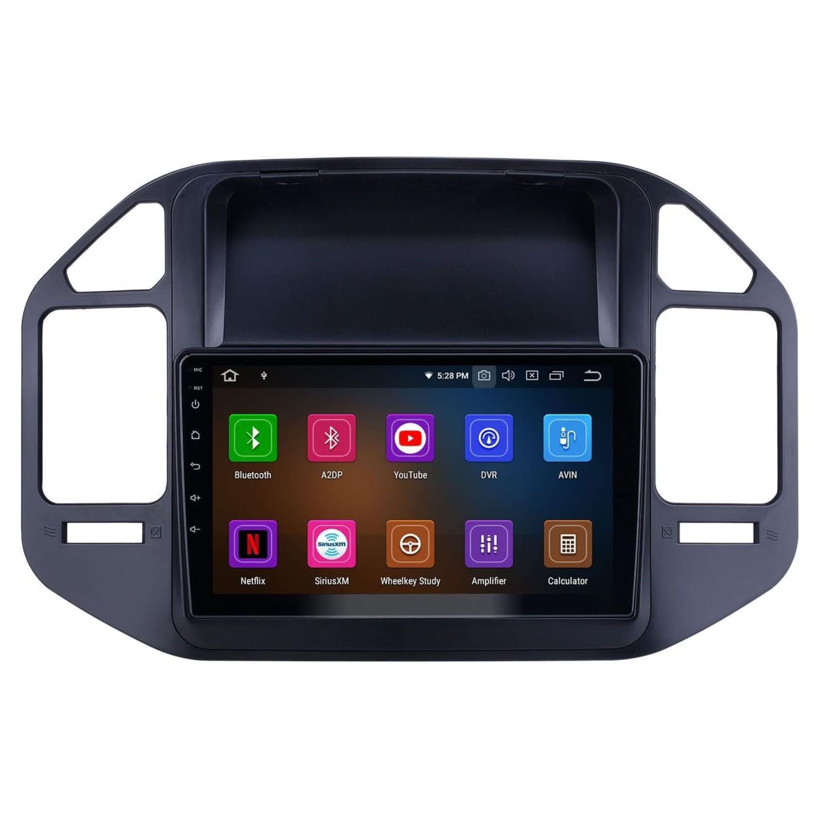 Android Car Stereo for Mitsubishi Pajero V73 2004-2011 9 Inch IPS.QLED Touch Screen with AHD Camera Included