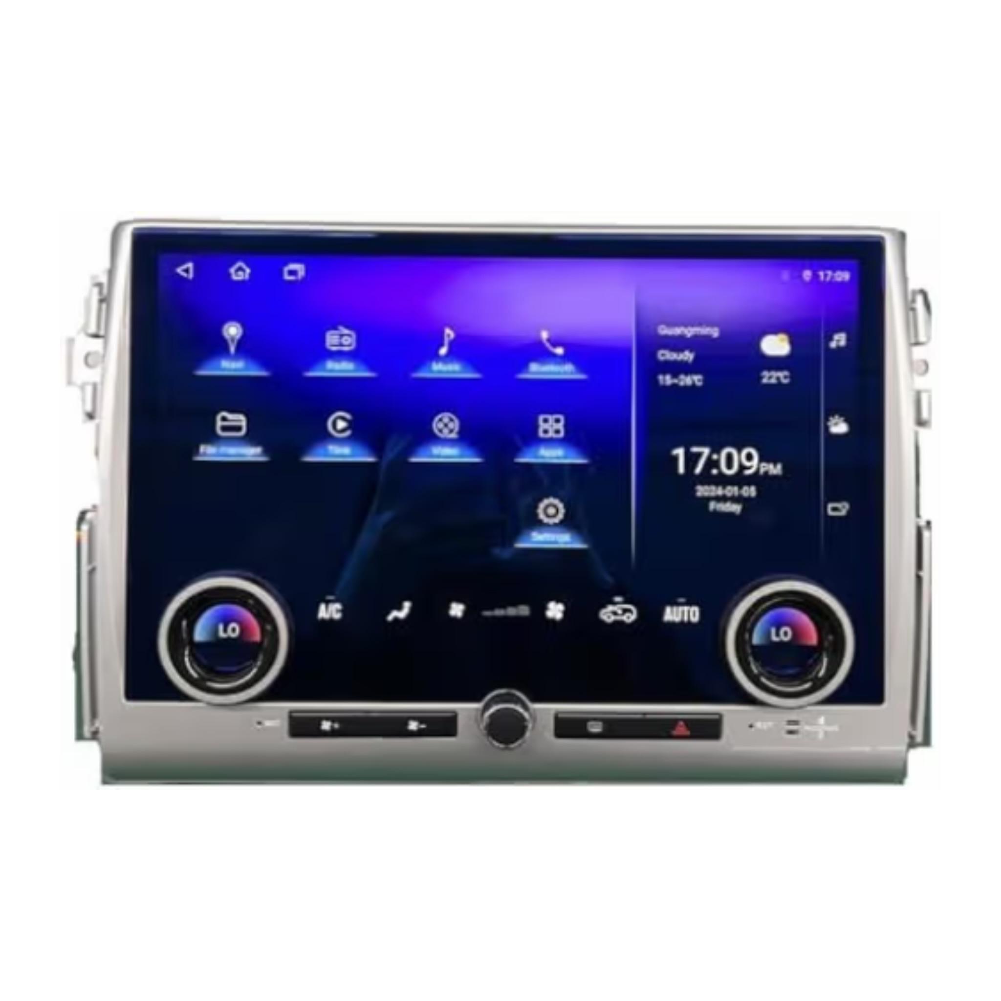Android 2K Car Stereo Screen for Toyota FJ Cruiser 2007-2023 13" Inch IPS.QLED Touch Screen with AHD Camera Included