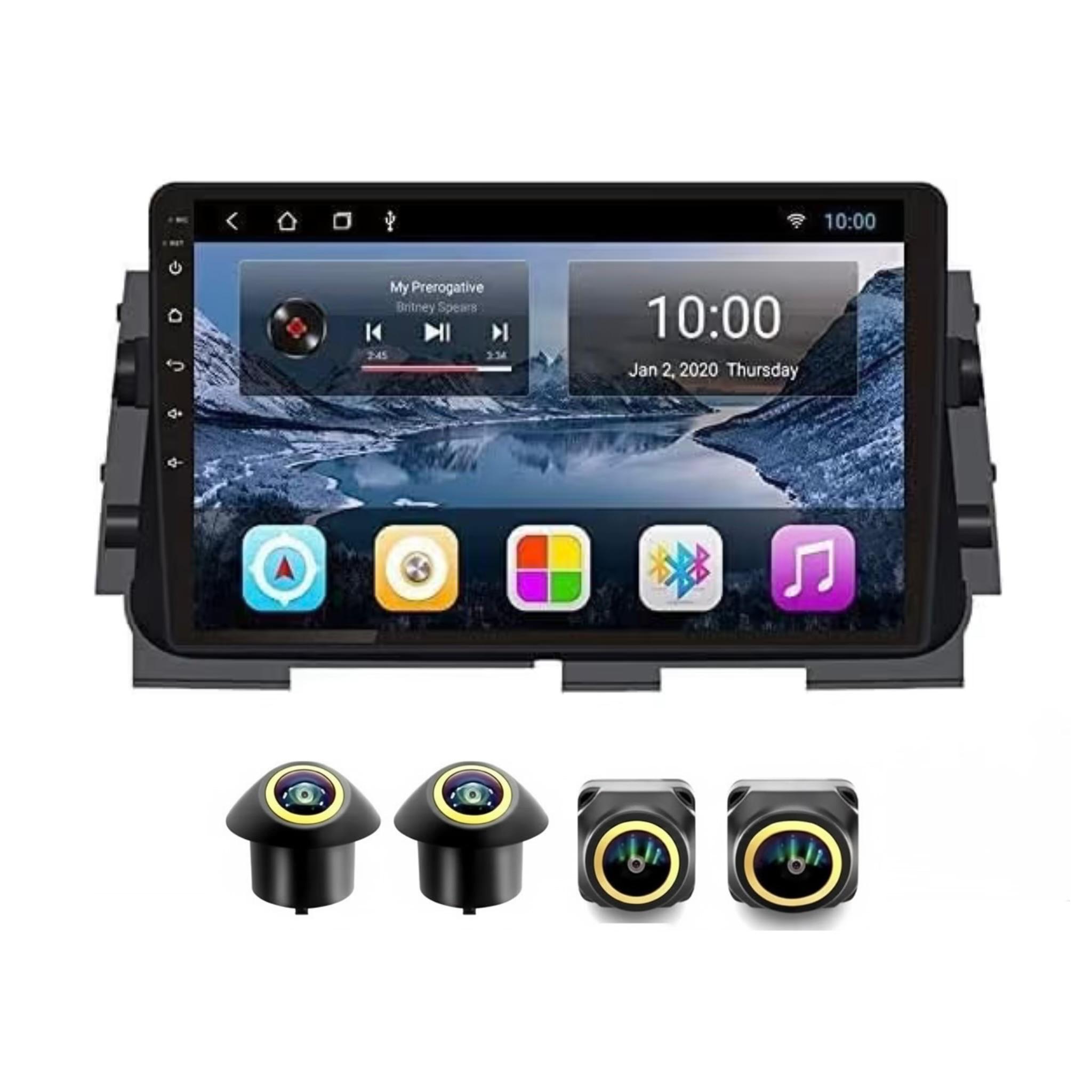Android Car Stereo for Nissan Kicks 2017-2020 10 Inch IPS.QLED Touch Screen with AHD Camera Included - Image 2