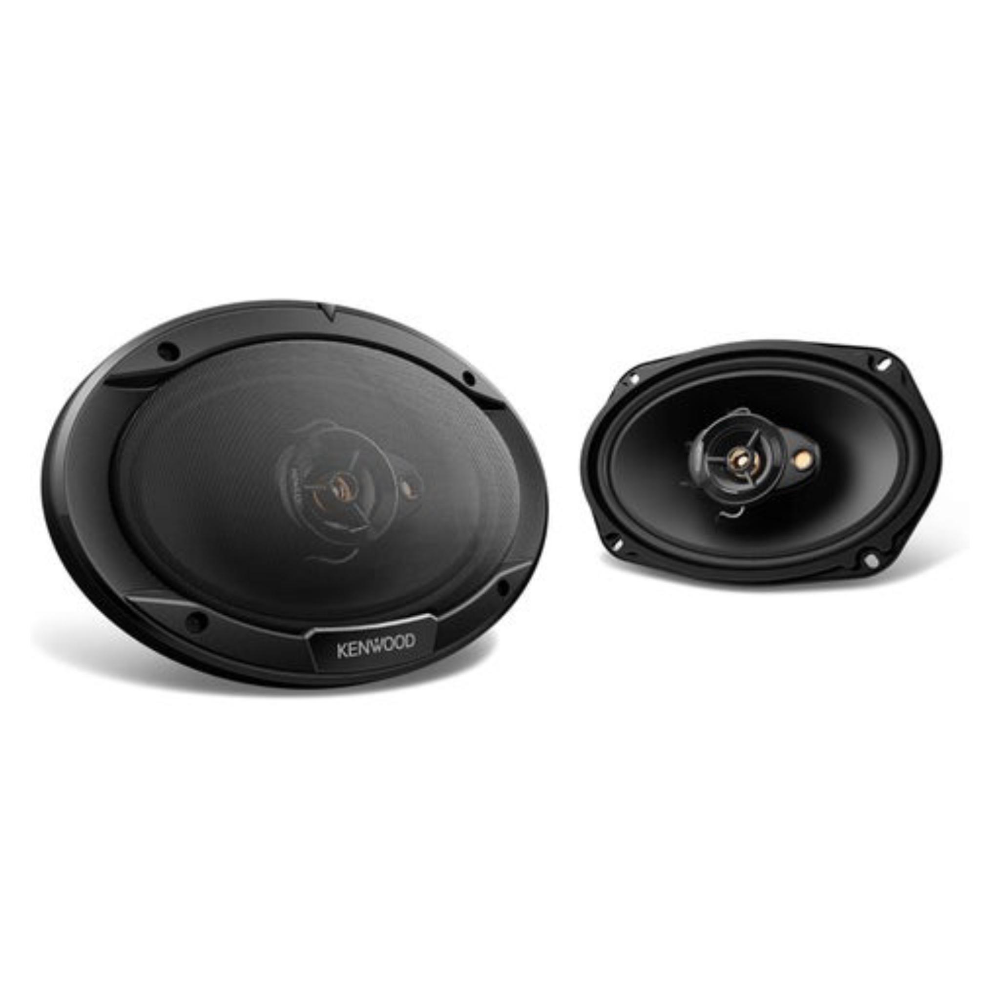 KENWOOD KFC-6966R Road Series Car Speakers (Pair) - 6" 3-Way Car Coaxial Speakers, 400W