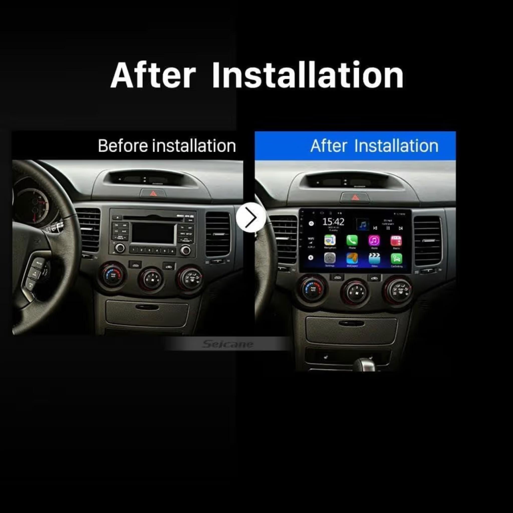 Android Car Stereo for Kia Optima/Magentis 2005-2010 9 Inch IPS.QLED Touch Screen with AHD Camera Included - Image 3