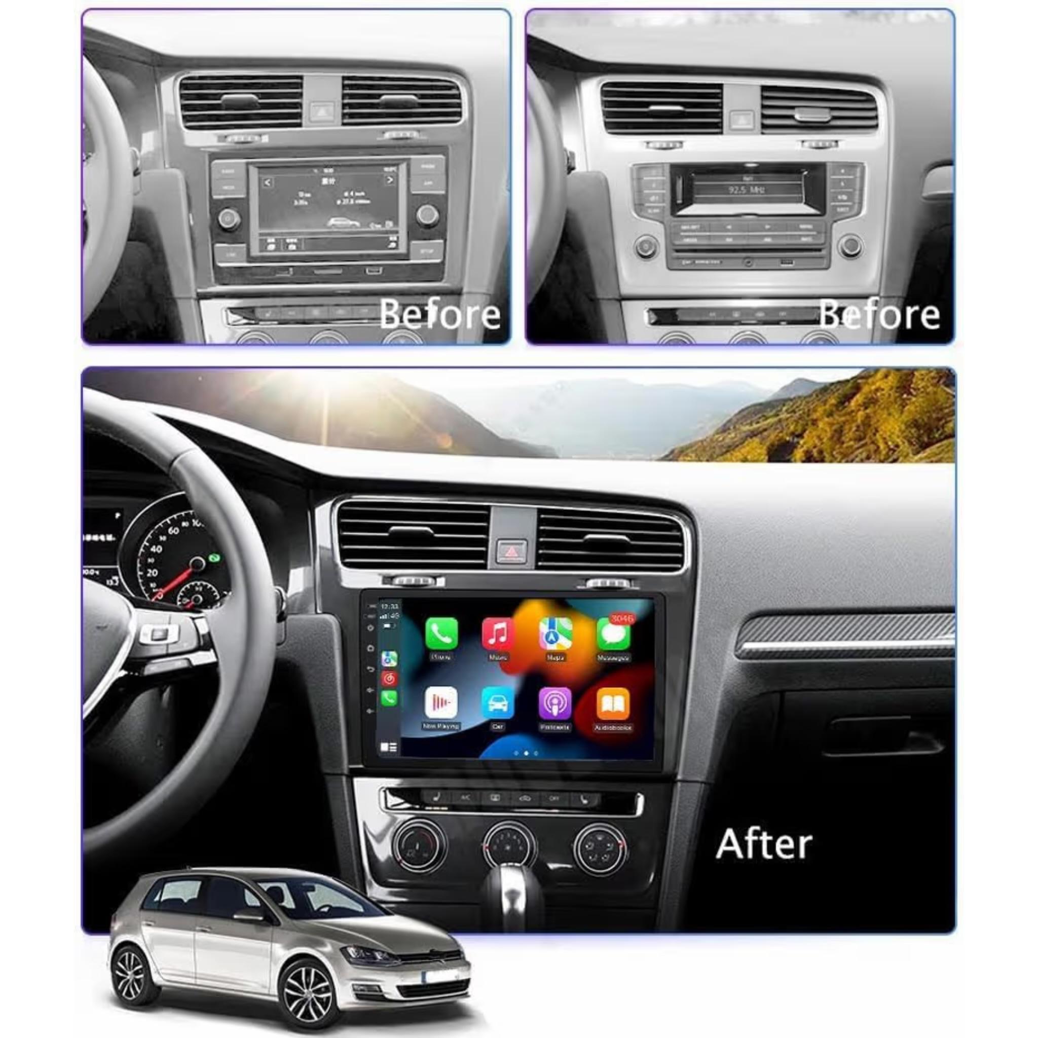 Android Car Stereo for Volkswagen Golf 7 MK7 VII 2013-2016 10 Inch IPS.QLED Touch Screen with AHD Camera Included - Image 3
