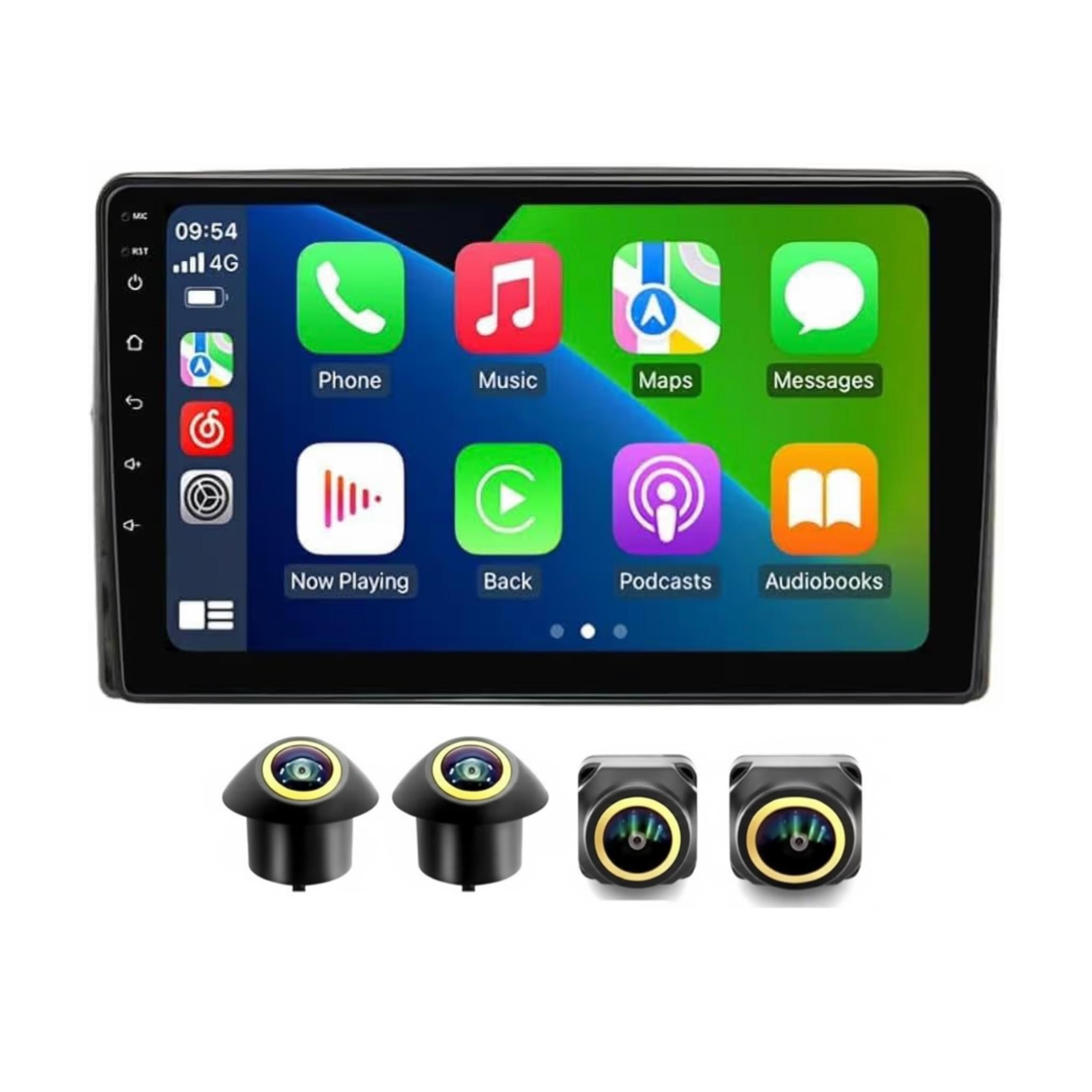 Android Car Stereo for Chevrolet Chevy Silverado Suburban Tahoe GMC Sierra Yukon 10 Inch IPS.QLED Touch Screen with AHD Camera Included - Image 2