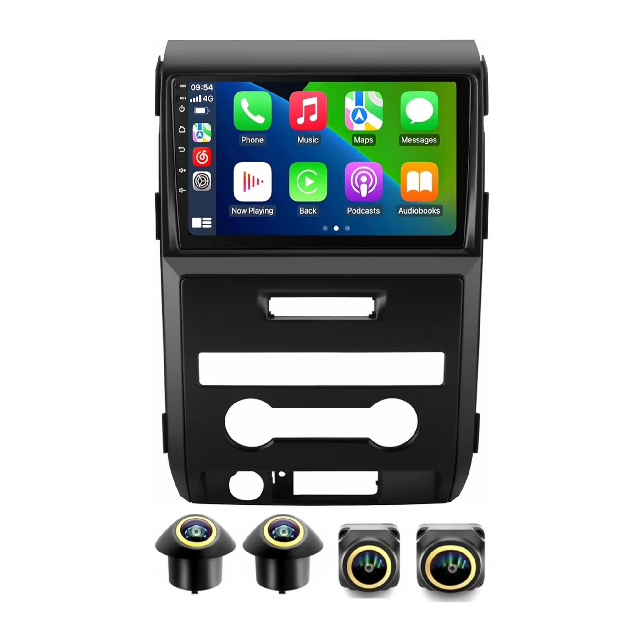 Android Car Stereo for Ford F150 2009-2012 9 Inch IPS.QLED Touch Screen with AHD Camera Included - Image 2