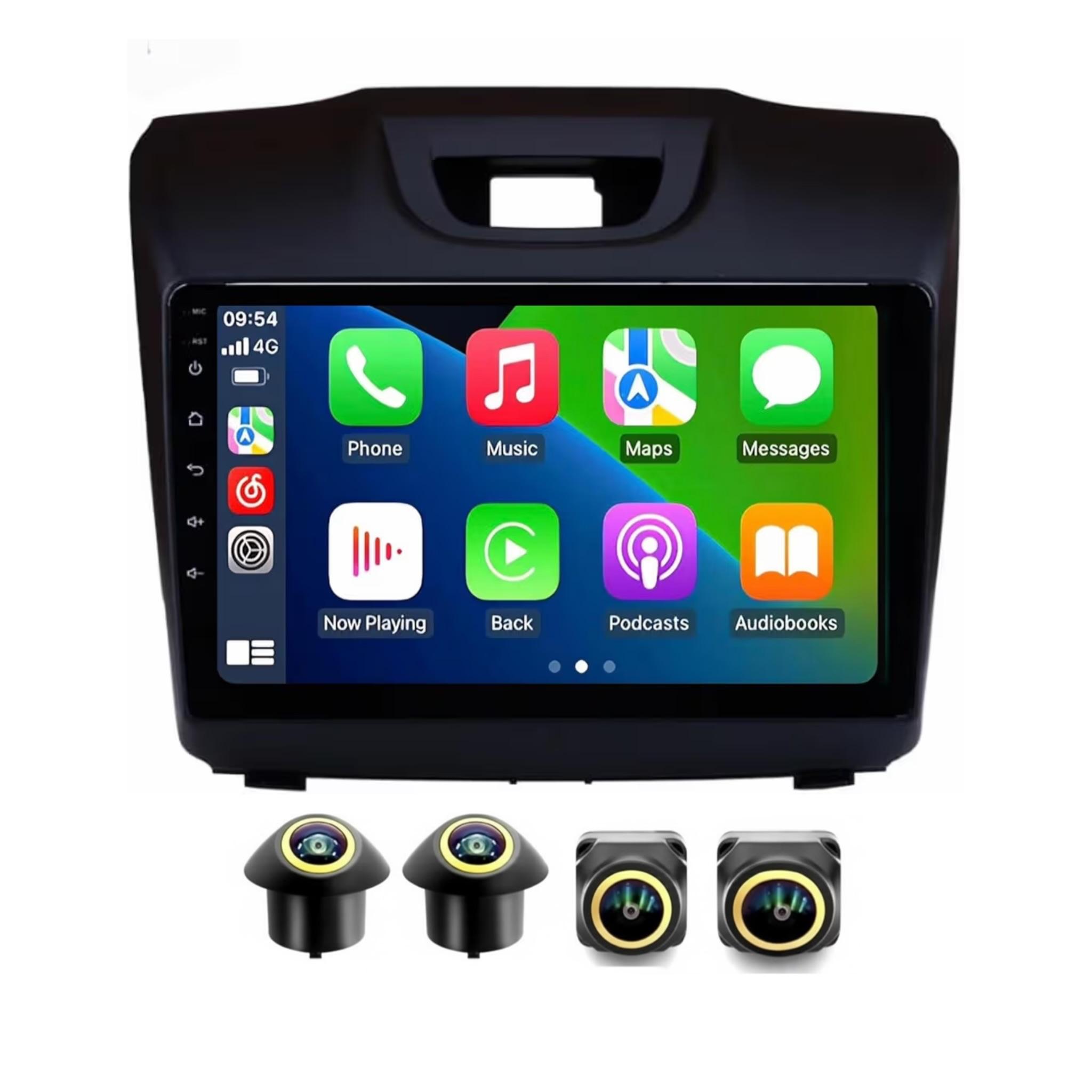 Android Car Stereo for Chevrolet ISUZU D-MAX 2012-2019 9 Inch IPS.QLED Touch Screen with AHD Camera Included - Image 2