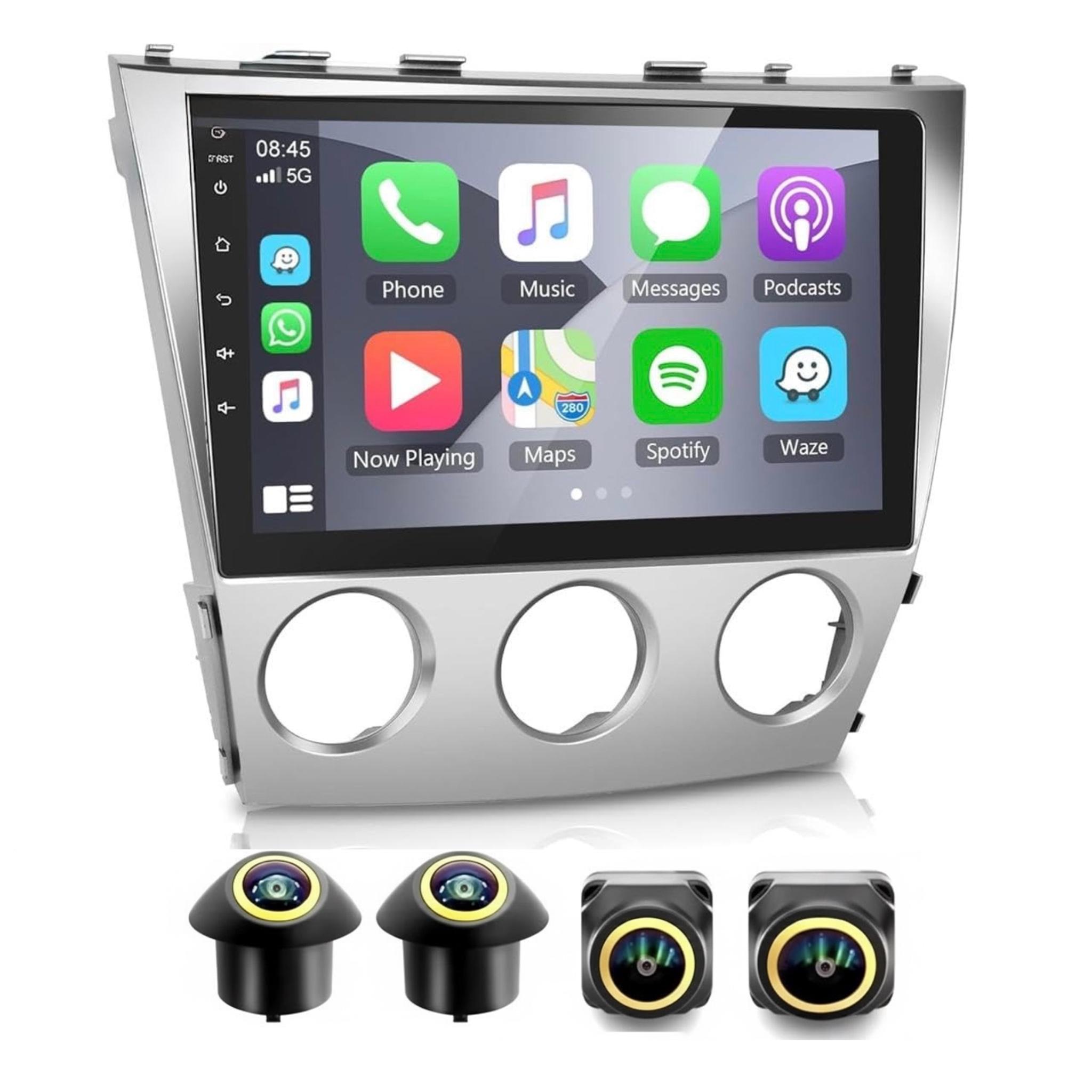 Android Car Stereo for Toyota Camry 2006-2011 10 Inch IPS.QLED Touch Screen with AHD Camera Included - Image 2