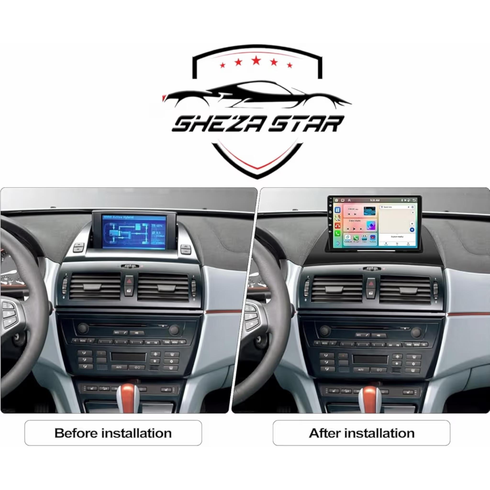 Android Car Stereo for BMW X3 E83 2004-2012 9 Inch IPS.QLED Touch Screen with AHD Camera Included - Image 3