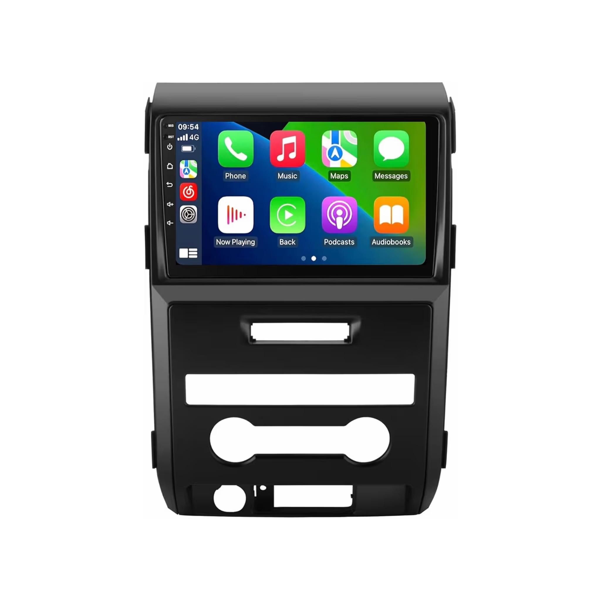 Android Car Stereo for Ford F150 2009-2012 9 Inch IPS.QLED Touch Screen with AHD Camera Included