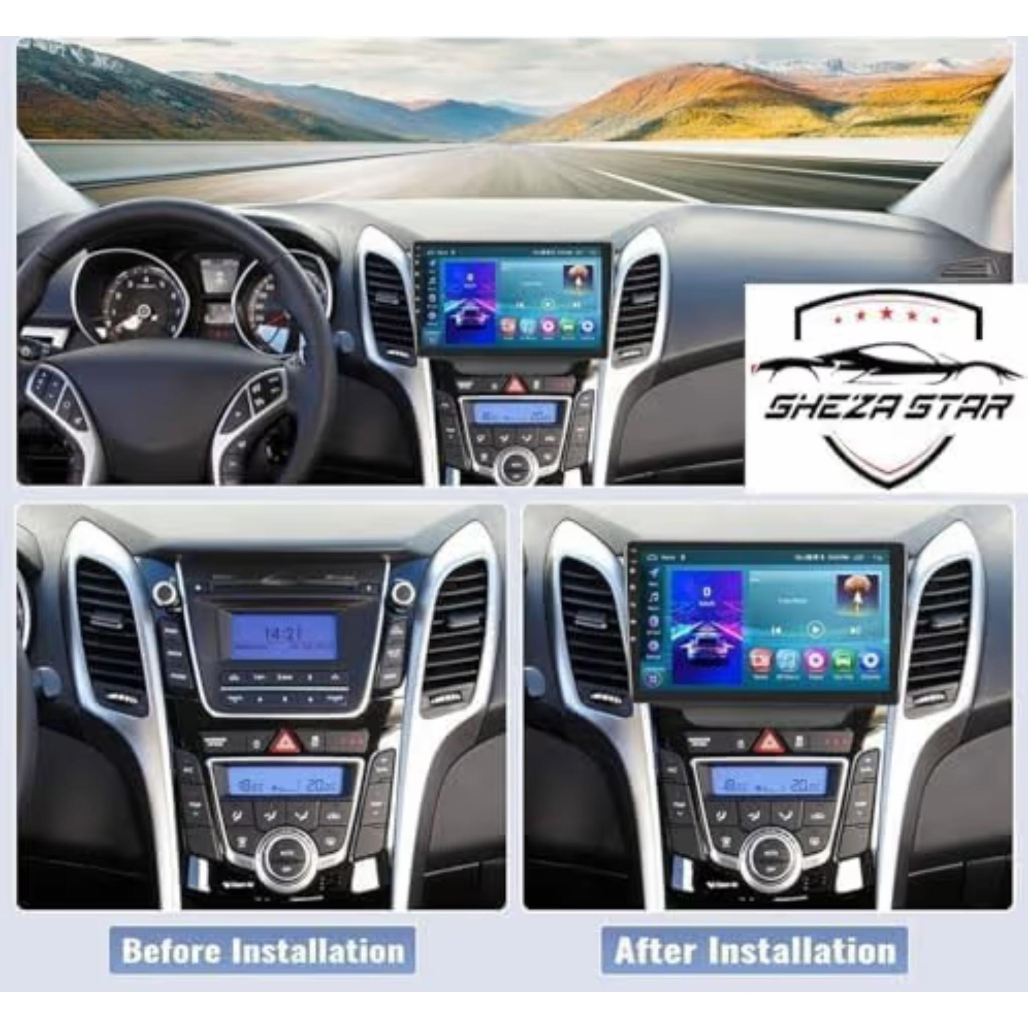 Android Car Stereo for Hyundai i30 Elantra GT 2011-2017 9 Inch IPS.QLED Touch Screen with AHD Camera Included - Image 3