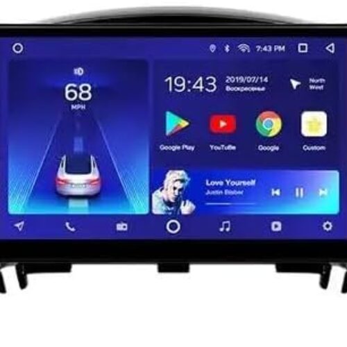 Android Car Stereo for Nissan Juke 2010-2014 Infiniti ESQ 2012-2017 1GB RAM 16GB ROM 9 Inch MirrorLink WiFi BT, DSP IPS Touch Screen with AHD Camera Included (1+16G Without Apple Carplay)
