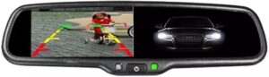 MrSmart 4.3 INCH Digital TFT LCD Color Monitor Car Rear View Mirror For TOYOTA