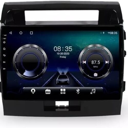 Android Car Stereo for Toyota Land Cruiser 2008 to 2015 2GB RAM 32GB ROM MirrorLink WiFi BT, IPS Touch Screen with Backup Camera Included (2+32G With Apple Carplay)