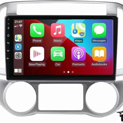 Android Car Stereo for Hyundai i20 2012 2013 2014 2GB RAM 32GB ROM 9 Inch MirrorLink WiFi BT, DSP IPS Touch Screen with AHD Camera Included (2+32G With Apple Carplay)
