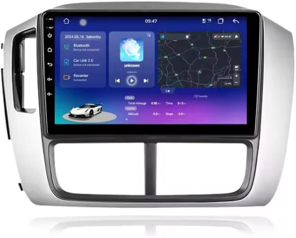 Android Car Stereo for Honda Pilot 2005 2006 2007 2008 1GB RAM 32GB ROM 9 Inch MirrorLink WiFi BT, IPS Touch Screen with AHD Camera Included (1+32G Without Apple Carplay)