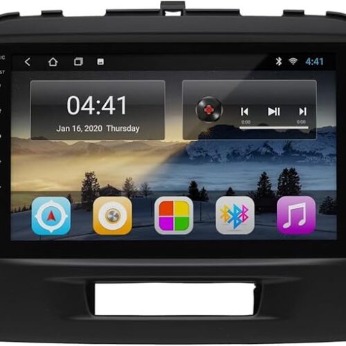 Android Car Stereo for Suzuki Grand Vitara 2015-2019 1GB RAM 32GB ROM 10 Inch MirrorLink WiFi BT, IPS Touch Screen with AHD Camera Included (1+32G Without Apple Carplay)