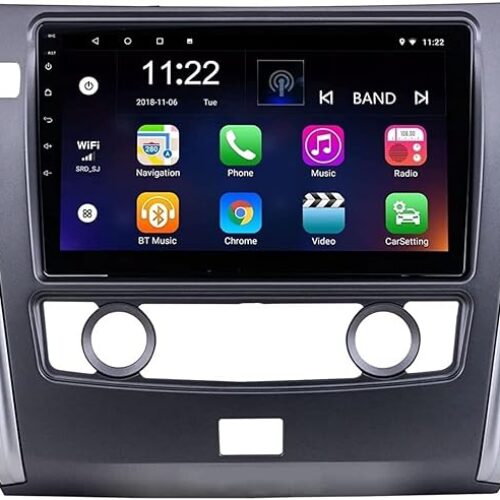 Android Car Stereo for NISSAN PATROL 2013 To 2019 1GB RAM 32GB ROM Mirror-Link Wi-Fi BT, Radio GPS Navigation, 10 Inch IPS Touch Screen with Backup Camera Included (1+32G Without Apple Carplay)