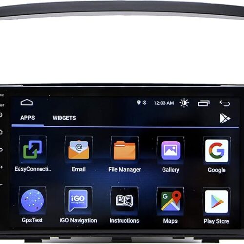 Android Car Stereo for Mitsubishi Pajero 2006-2016 2GB RAM 32GB ROM MirrorLink WiFi BT, 9 Inch IPS Touch Screen with Backup Camera Included (2+32G With Apple Carplay)