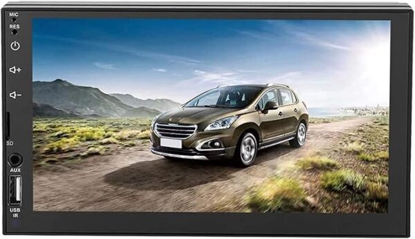 MrSmart 7 Inch Car Stereo Radio HD Mp5 Player Screen Bluetooth Radio 2din FM, Wireless Remote Control (MB-7023 (Touch Screen)