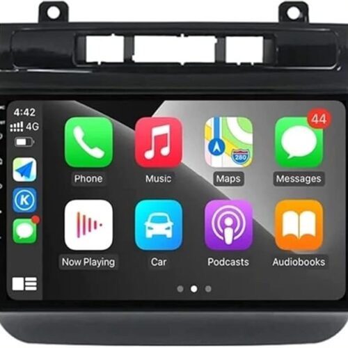 Android Car Stereo for Volkswagen TOUAREG 2012 2013 2014 2015 2016 2GB RAM 32GB ROM 9 Inch MirrorLink WiFi BT, DSP IPS Touch Screen with AHD Camera (2+32G With Apple Carplay)