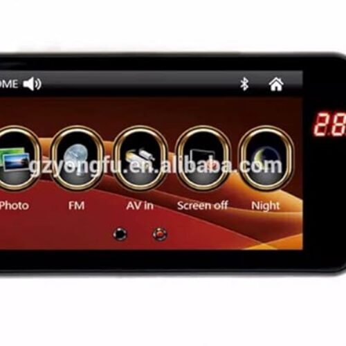 MrSmart Universal Car 7″ Inch 1080P HD Touch Screen Multi Function Rearview Mirror Monitor Contact USB/TF Bluetooth MP5