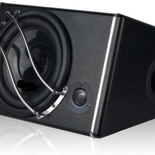 Car subwoofer 10 inch refit car audio speaker subwoofer 3800W big power car subwoofer with box and Built-in Amplifier (Black)