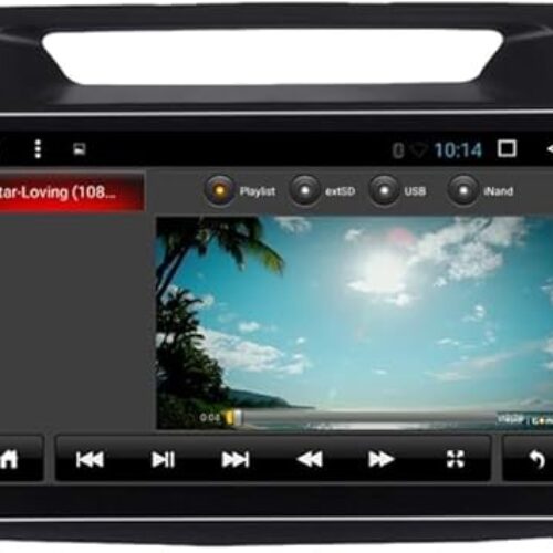 Android Car Stereo for HYUNDAI CRETA IX25 2014-2019 1GB RAM 32GB ROM 10 Inch MirrorLink WiFi BT, IPS Touch Screen with AHD Camera Included (1+32G Without Apple Carplay)