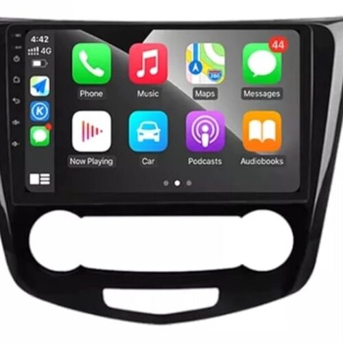 Android Car Stereo for Nissan X-Trail 2013-2017 X-Trail 3 T32 Qashqai 2 J11 2GB RAM 32GB ROM M-Link Wi-Fi BT, Radio GPS, 10 Inch IPS Touch Screen with AHD Camera Included (2+32G With Apple Carplay)