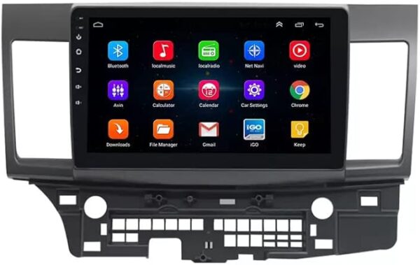 Android 11 OS 10.1 Inch Quad Core Car GPS Navigation Fit for Mitsubishi Lancer 2007 2008 2009 2010 2011 2012 2013 2014 2015 2016 2017 Support Touch Screen FM Radio WiFi (2G+32G) Backup Camera Included