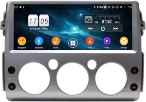 Android Car Stereo For Toyota FJ Cruiser 2006-2021 12.3 Inch 4GB RAM 32GB ROM Support Apple Carplay Mirror-Link Wi-Fi, IPS Touch Android Auto Wireless Fast Interface Quick Boot AHD Camera Included