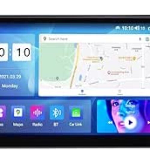 Android Car Stereo for Toyota Prius XW50 2015-2020 6GB RAM 128GB ROM, SIM Card support Mirror-Link Wi-Fi BT, Radio GPS, 9 Inch IPS Touch Screen with AHD Camera Included (6+128G With Apple Carplay)