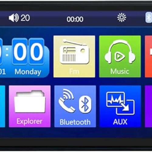 MrSmart 7 Inch Car Stereo 2 Din Universal Autoradio Touch Screen MP5 for TOYOTA COROLLA