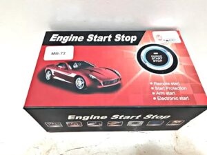 MrSmart Car Engine Push Start Stop Button Ignition starter keyless